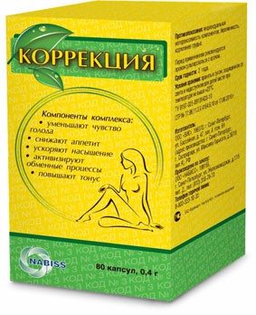 КОРРЕКЦИЯ КАПС. 0,4Г №80 (БАД) - Туймазы